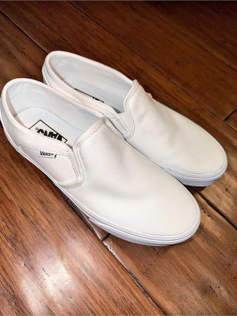 Women’s Vans Classic Slip-On Sneakers - White